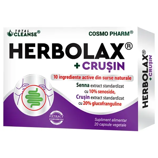 Herbolax + Crusin 20 capsule, Cosmopharm [1]
