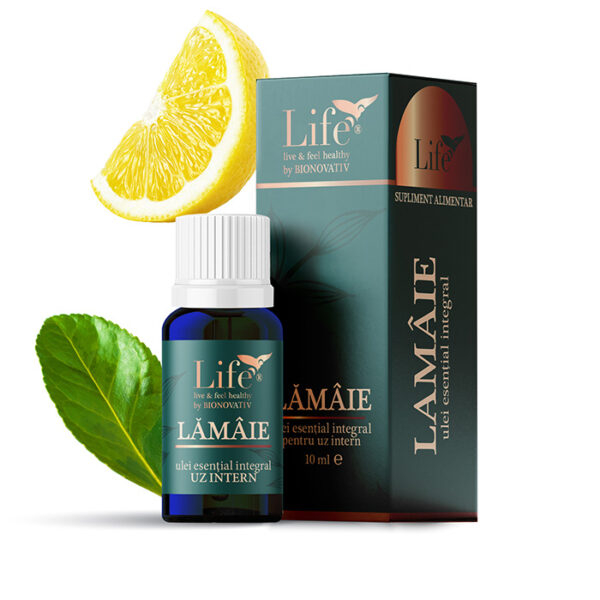 Lămâie ulei esential integral 10ml uz intern, Bionovativ [1]