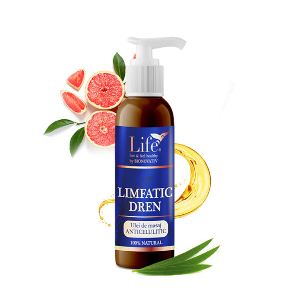 Limfatic-Dren ulei de masaj 200ml, Bionovativ [1]