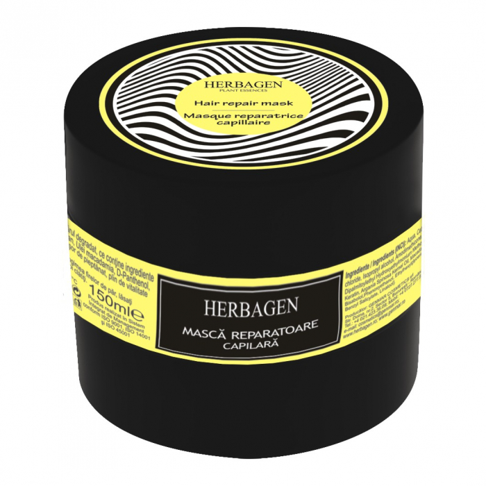 Mască reparatoare capilară 150ml, Herbagen [1]