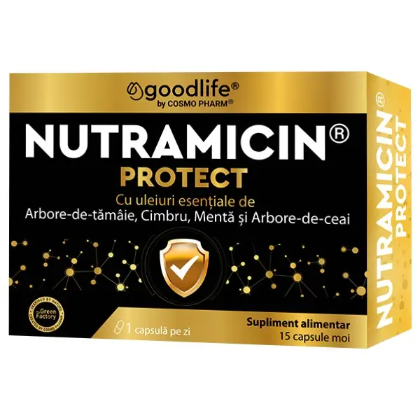 Nutramicin Protect, 15 capsule moi, Cosmopharm [1]