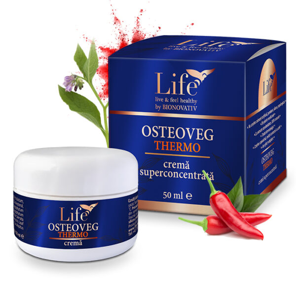 Osteoveg Thermo cremă 50ml, Bionovativ [1]