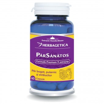 Păr Sănătos 60 capsule, Herbagetica [1]