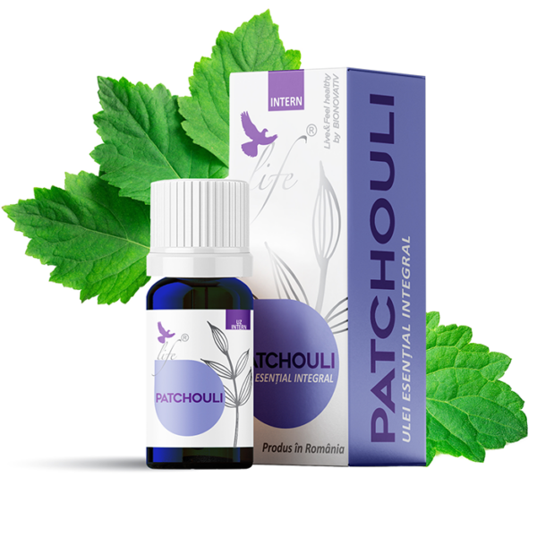 Patchouli ulei esential integral 10ml uz intern, Bionovativ [1]