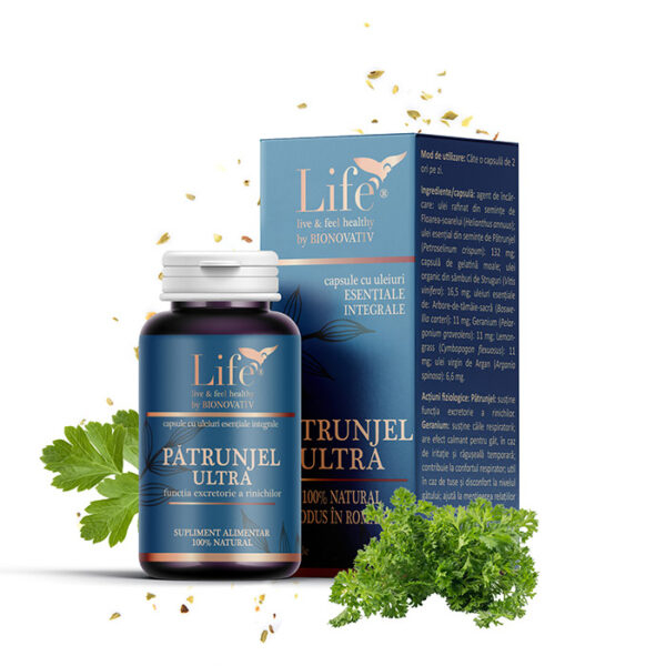 Pătrunjel Ultra 30 capsule uleiuri esentiale, Bionovativ [1]