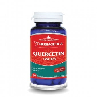 Quercetin + Vitamina D3, Herbagetica [1]