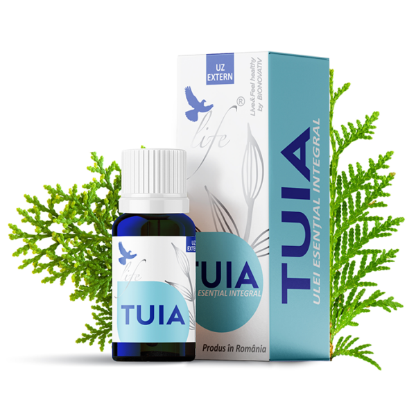 Tuia ulei esential integral 10ml uz extern, Bionovativ [1]