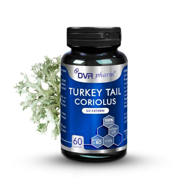 Turkey Tail Coriolus 60 capsule, DVR Pharm [1]