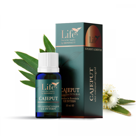 Simple - Cajeput ulei esential integral 10ml, uz intern, Bionovativ