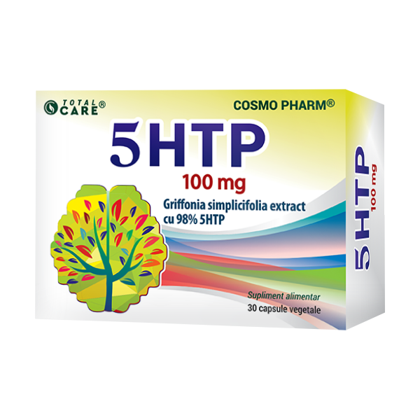 Cosmopharm - 5 HTP 100mg, 30 capsule, CosmoPharm