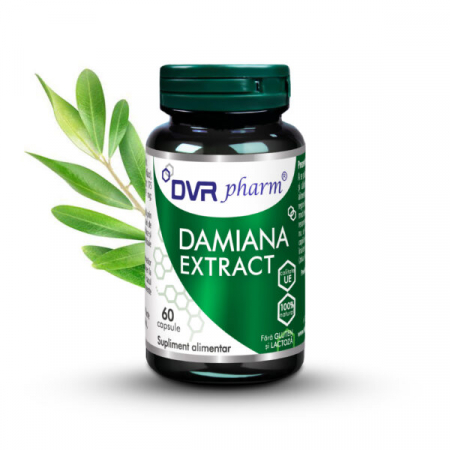 Reglarea greutății - Damiana Extract, DVR Pharm