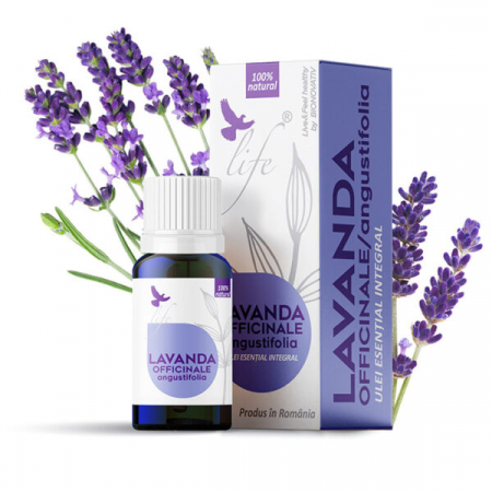 Simple - Lavanda officinale ulei esential integral 10ml uz intern, Bionovativ