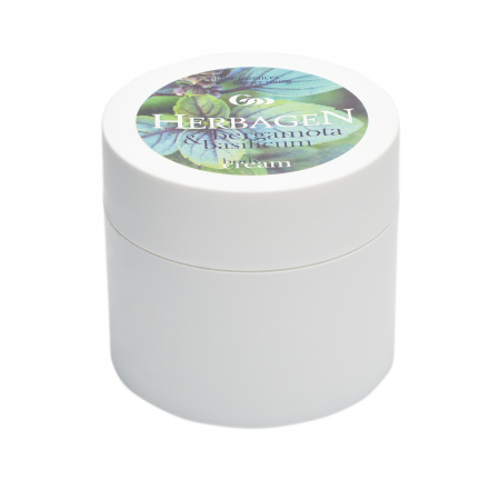 Herbagen - Cremă de corp cu bergamotă și busuioc, 150ml, Herbagen