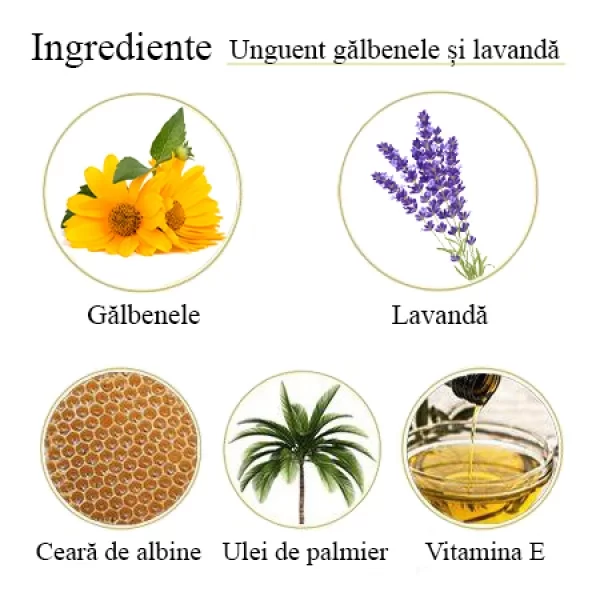 Unguent cu gălbenele si lavandă, 100% natural, 45ml, BIOS Mineral Plant [1]