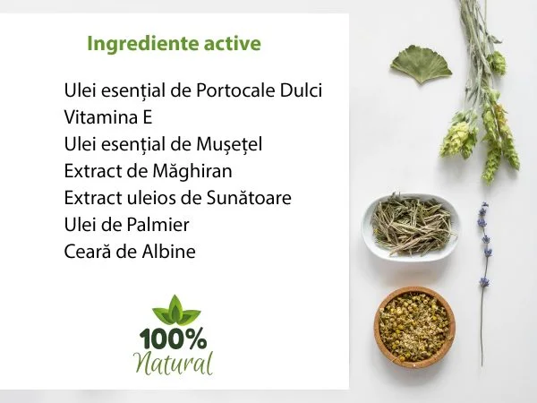 Ulei solid de masaj Relax, calmant, linistitor, 100% natural, 150ml, BIOS Mineral Plant [1]