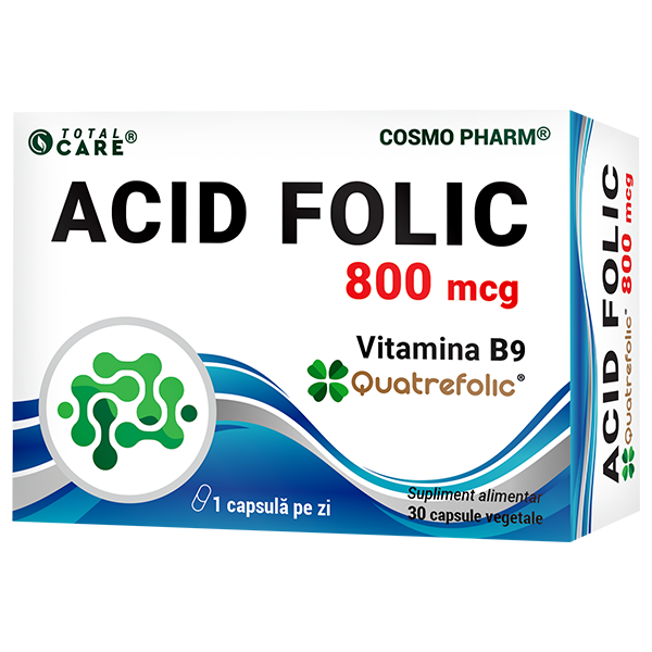 Cosmopharm - Acid Folic 800mcg Quatrefolic, CosmoPharm
