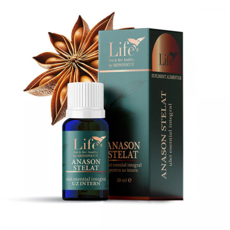 Simple - Anason Stelat ulei esential integral 10ml uz intern, Bionovativ