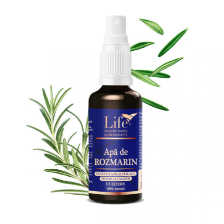 Life-Bionovativ - Apă de Rozmarin 100ml, Bionovativ