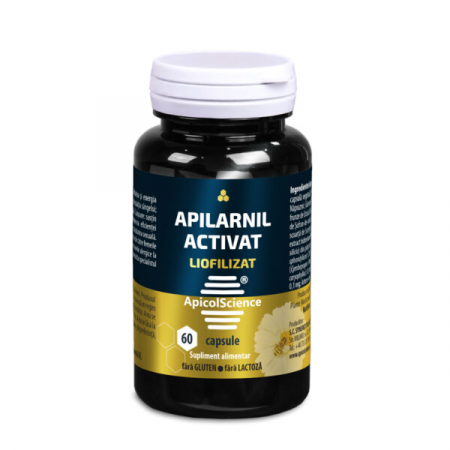 Apicole - Apilarnil activat 60 capsule, ApicolScience