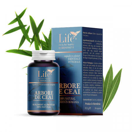 Imunitate - Arbore de Ceai 30 capsule cu uleiuri esentiale, Bionovativ