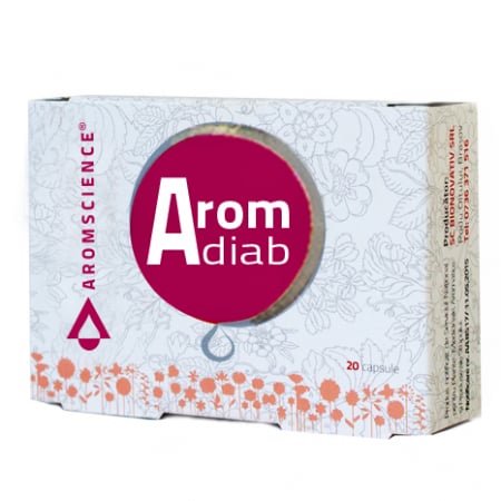 Aromdiab 20 capsule, Bionovativ Aromscience-Bionovativ - Aromdiab 20 capsule, Bionovativ