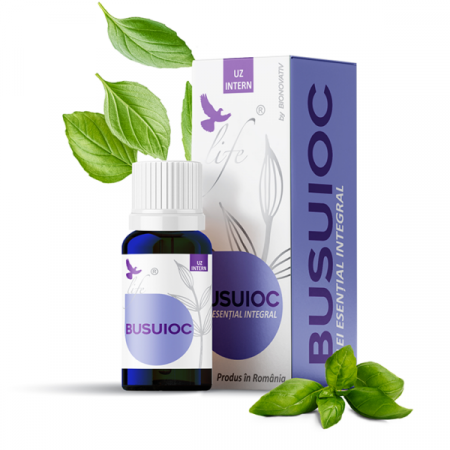 Simple - Busuioc ulei esential integral 10ml uz intern, Bionovativ