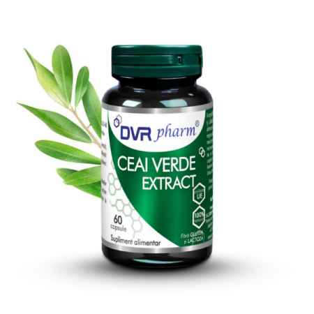 Reglarea greutății - Ceai Verde extract, DVR Pharm