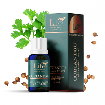 Simple - Coriandru ulei esential integral 10ml uz intern, Bionovativ