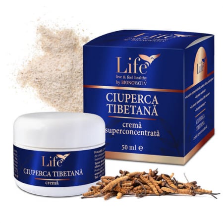 Life-Bionovativ - Ciuperca tibetana cremă 50ml, Bionovativ
