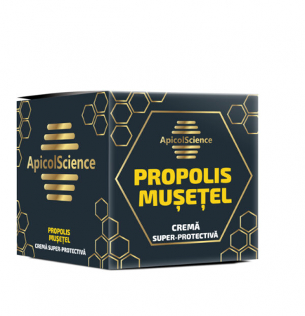 ApicolScience - Cremă super-protectivă cu propolis și mușețel 75ml, ApicolScience