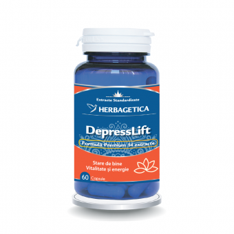 Calm, relaxare și somn odihnitor - DepressLift, Herbagetica