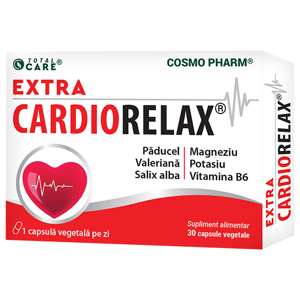 Sănătate cardio-vasculară - Extra Cardiorelax 30 capsule, Cosmopharm