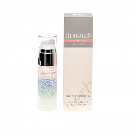 Cosmetice și frumusețe - Gel hidratant cu unisfere, 30ml, Herbagen