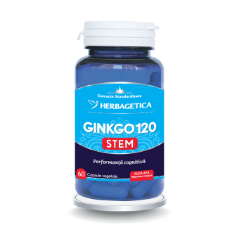 Sistem nervos și memorie - Ginkgo 120 Stem, Herbagetica