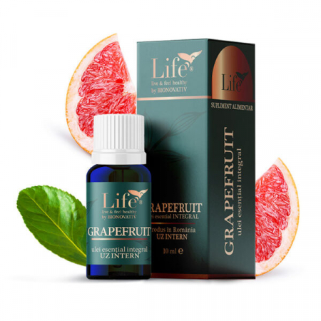 Simple - Grapefruit ulei esential integral 10ml uz intern, Bionovativ