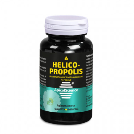 Apicole - Helico-Propolis 60 capsule, ApicolScience
