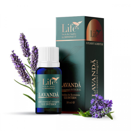 Simple - Lavanda ulei esential integral 10ml uz intern, Bionovativ