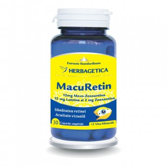 Sănătate oculară - Macuretin, Herbagetica