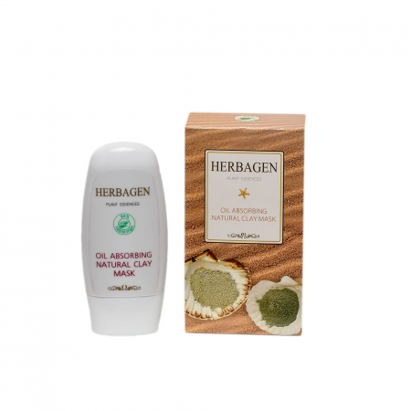Cosmetice și frumusețe - Mască antiseboree cu argilă, 50g, Herbagen