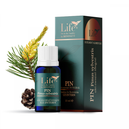 Simple - Pin ulei esential integral 10ml uz intern, Bionovativ