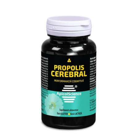 Apicole - Propolis Cerebral 60 capsule, ApicolScience
