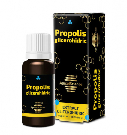 Apicole - Propolis glicerohidric 30ml, ApicolScience
