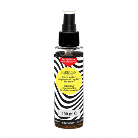 Tratamente păr - Ser booster regenerant capilar intensiv, spray 100ml, Herbagen