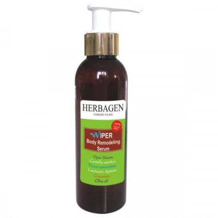 Herbagen - Ser remodelant anti-celulită cu venin de viperă, 150ml, Herbagen