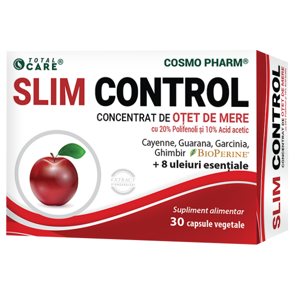 Digestie sănătoasă - Slim Control 30 capsule, Cosmopharm