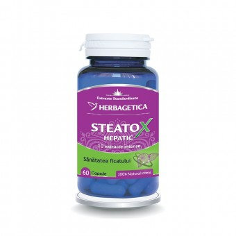 Detoxifiere - Steatox Hepatic, Herbagetica