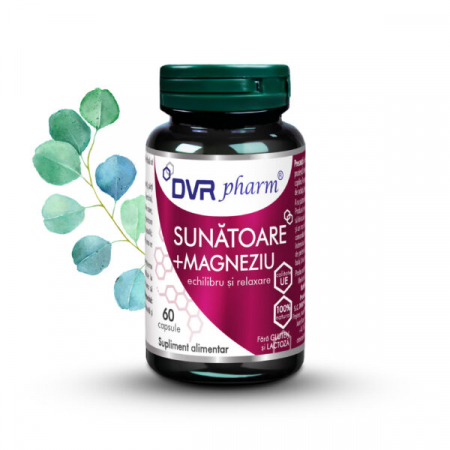 Digestie sănătoasă - Sunatoare + Magneziu, DVR Pharm