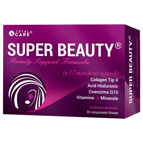 Păr, piele și unghii - Super Beauty, 30 comprimate, Cosmopharm