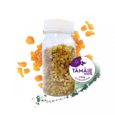 Uleiuri si solutii uz extern, aromoterapie - Tămâie 100% Naturală 50g, Bionovativ