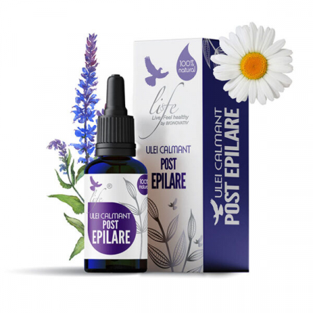 Cosmetice și frumusețe - Ulei calmant post epilare 10ml, Bionovativ